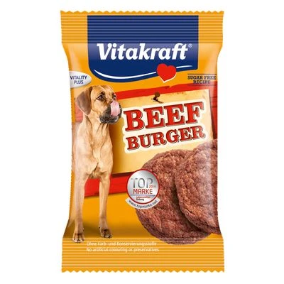 Snacks Vitakraft Beef Burger Hamburguesas Para Perros 3 Snacks Vitakraft Beef Burger Hamburguesas Para Perros