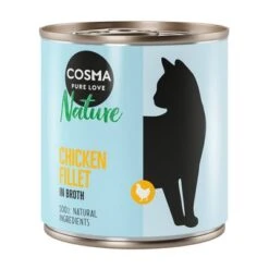 Cosma Nature 6 X 280 G -Mascota Suministros Ventas 104069 pla cosma nature chickenfillet 280g 7