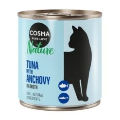 Cosma Nature 6 X 280 G -Mascota Suministros Ventas 104070 pla cosma nature tunaanchovy 280g 4