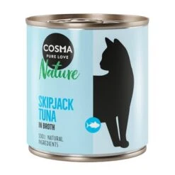 Cosma Nature 6 X 280 G -Mascota Suministros Ventas 104073 pla cosma nature skipjack 280g 6