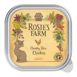 Rosie's Farm 32 X 100 G Comida Húmeda Para Gatos - Pack Ahorro -Mascota Suministros Ventas 106315 pla rosie sfarm cats chicken 100g 9