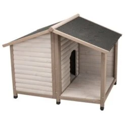 Caseta Para Perros Trixie Natura Con Terraza -Mascota Suministros Ventas 106396 pla trixie huette lodge mit terrasse hs 02 8