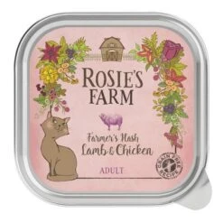 Rosie's Farm 32 X 100 G Comida Húmeda Para Gatos - Pack Ahorro -Mascota Suministros Ventas 106405 pla rosie sfarm cats lamb chicken 100g 4