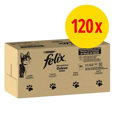 Jumbopack Felix Sensations 120 X 85 G 3 Jumbopack Felix Sensations 120 X 85 G