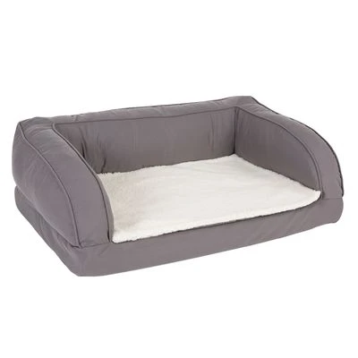 Cama Ortopédica Gris Para Perros 4 Cama Ortopédica Gris Para Perros - Imagen 2