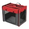 Caseta Plegable First Class Basic Roja -Mascota Suministros Ventas 109203 pla transporthuette fg 9916 3