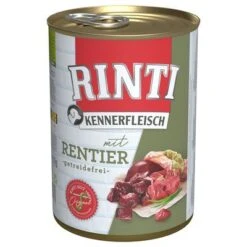 Rinti Kennerfleisch 6 X 400 G 20 Rinti Kennerfleisch 6 X 400 G -Mascota Suministros Ventas 111296 pla bilder rinti kennerfleisch rentier 400g hs 01 3