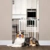 Barrera Carlson Pet Gate Con Puerta Gatera