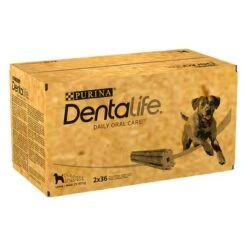 PURINA Dentalife Snacks Dentales Para Perros Grandes (25-40 Kg) 25 PURINA Dentalife Snacks Dentales Para Perros Grandes (25-40 Kg) -Mascota Suministros Ventas 130100 pla nestle ger main dc purina dentalife t gliche zahnpflege snacks f r gro e hunde x72 sticks hs 07 5 jpg 2