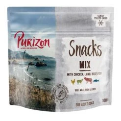 Purizon Snacks Sin Cereales Para Perros 3 X 100 G - Pack Ahorro -Mascota Suministros Ventas 133602 pla purizon snacks dog mix 100g 0