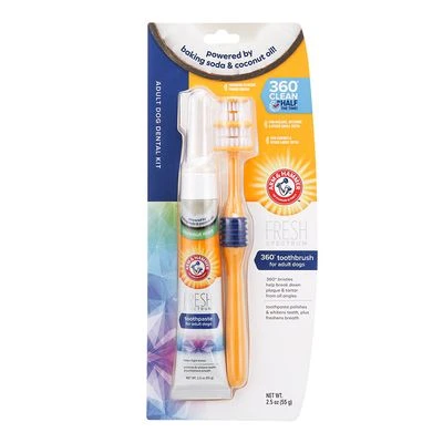 Arm & Hammer Set Higiene Dental Con Cepillo Y Pasta De Dientes Para Perros 3 Arm & Hammer Set Higiene Dental Con Cepillo Y Pasta De Dientes Para Perros