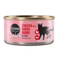 Cosma Asia En Gelatina 6 X 170 G 32 Cosma Asia En Gelatina 6 X 170 G -Mascota Suministros Ventas 160597 pla cosma asia chickenbarramundi 170g 6