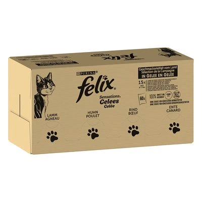 Jumbopack Felix Sensations 120 X 85 G 4 Jumbopack Felix Sensations 120 X 85 G - Imagen 2