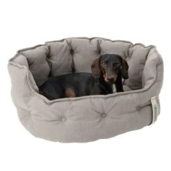 Cama Cozy EcoLIFE Gris Para Perros -Mascota Suministros Ventas 180712 cozy ecolife grau fg 6348 2