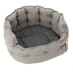 Cama Cozy EcoLIFE Gris Para Perros -Mascota Suministros Ventas 180713 pla cozy ecolife grau fg 6363 3
