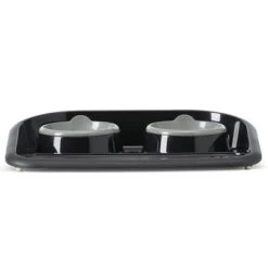 Comedero Doble Savic Butler Happy Planet Para Mascotas -Mascota Suministros Ventas 181836 savic futterbar butler happy planet hs 03 7