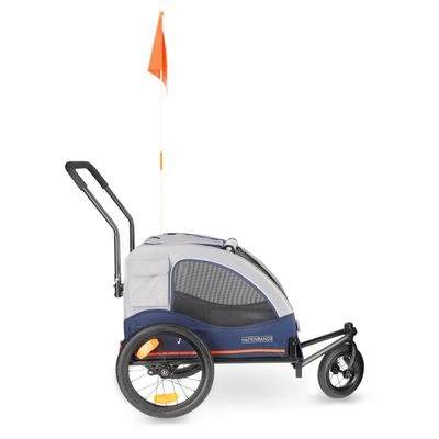 Remolque Para Ir En Bicicleta HAFENBANDE Cabby M Para Perros 17 Remolque Para Ir En Bicicleta HAFENBANDE Cabby M Para Perros - Imagen 15