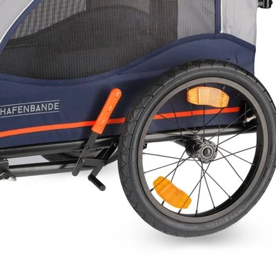 Remolque Para Ir En Bicicleta HAFENBANDE Cabby M Para Perros 12 Remolque Para Ir En Bicicleta HAFENBANDE Cabby M Para Perros - Imagen 10
