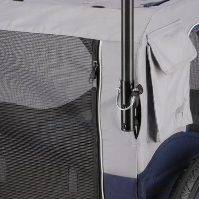 Remolque Para Ir En Bicicleta HAFENBANDE Cabby M Para Perros 10 Remolque Para Ir En Bicicleta HAFENBANDE Cabby M Para Perros - Imagen 8