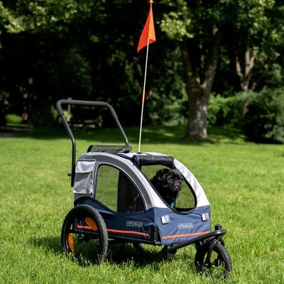 Remolque Para Ir En Bicicleta HAFENBANDE Cabby M Para Perros 9 Remolque Para Ir En Bicicleta HAFENBANDE Cabby M Para Perros - Imagen 7