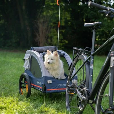 Remolque Para Ir En Bicicleta HAFENBANDE Cabby M Para Perros 5 Remolque Para Ir En Bicicleta HAFENBANDE Cabby M Para Perros - Imagen 3