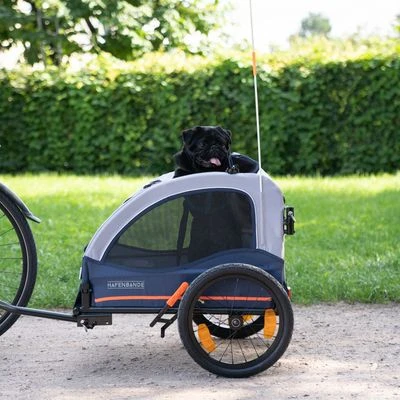 Remolque Para Ir En Bicicleta HAFENBANDE Cabby M Para Perros 18 Remolque Para Ir En Bicicleta HAFENBANDE Cabby M Para Perros - Imagen 16