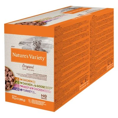 Nature's Variety Original Paté No Grain 12 X 70 G Para Gatos 15 Nature's Variety Original Paté No Grain 12 X 70 G Para Gatos - Imagen 13