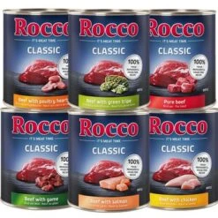 Pack Mixto De Prueba: Rocco Classic 6 X 800g 23 Pack Mixto De Prueba: Rocco Classic 6 X 800g -Mascota Suministros Ventas 1 38635 mixedpack rocco 6x800g 2 2