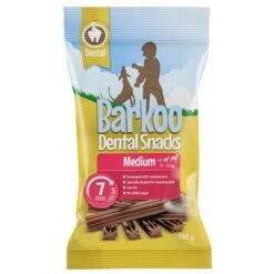 PROMO: Pack 224 Uds. Barkoo Dental Snacks Para Perros -Mascota Suministros Ventas 1 barkoo dental medium 180g 1000x1000 5