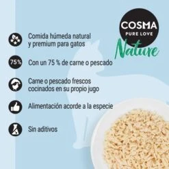 Cosma Nature 6 X 140 G 24 Cosma Nature 6 X 140 G -Mascota Suministros Ventas 2020 01 cosma nature 1000x1000 es 7
