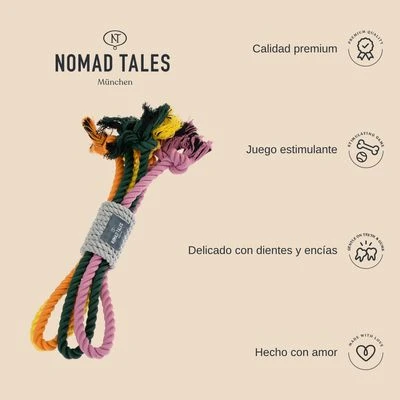 Cuerdas Varias Nomad Tales Spirit Multirope Juguete Para Perros 5 Cuerdas Varias Nomad Tales Spirit Multirope Juguete Para Perros - Imagen 3