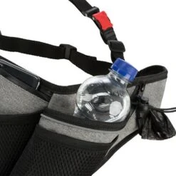 Correa De Jogging Con Cinturón Trixie Gris Y Negra Para Perros -Mascota Suministros Ventas 203777 trixie jogginggurt leine grauschwarz hs 06 4