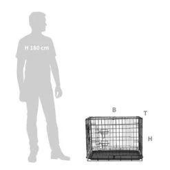 Jaula De Interior HAFENBANDE Twin Door -Mascota Suministros Ventas 203978 waagen schmitt hafenbande zimmerkaefig twindoor small hs 01 1