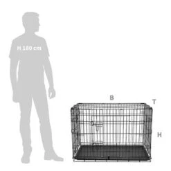 Jaula De Interior HAFENBANDE Twin Door -Mascota Suministros Ventas 203979 waagen schmitt hafenbande zimmerkaefig twindoor large hs 01 6