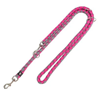 Correa Ajustable Trixie Cavo Fucsia Y Grafito Para Perros 3 Correa Ajustable Trixie Cavo Fucsia Y Grafito Para Perros