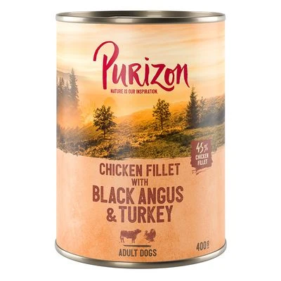 Purizon Adult 24 X 400 G Comida Húmeda Sin Cereales Para Perros 4 Purizon Adult 24 X 400 G Comida Húmeda Sin Cereales Para Perros - Imagen 2