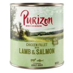 Purizon Adult 12 X 800 G Comida Húmeda Sin Cereales Para Perros -Mascota Suministros Ventas 208998 pla purizon lamm 800g 5