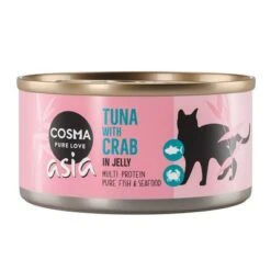 Cosma Asia En Gelatina 6 X 170 G 24 Cosma Asia En Gelatina 6 X 170 G -Mascota Suministros Ventas 21755 pla cosma asia tunacrab 170g 8