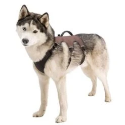 Arnés Ferplast Ergotrekking Marrón -Mascota Suministros Ventas 224505 224506 224507 ferplast ergotrekking geschirr braun hs 13 7