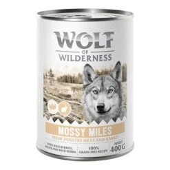 Wolf Of Wilderness Expedition 6 X 400 G 18 Wolf Of Wilderness Expedition 6 X 400 G -Mascota Suministros Ventas 2309 wow poultry based mossy miles 400g front 1000x1000 6