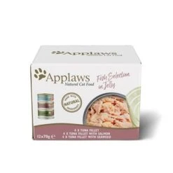 Pack Mixto Applaws Adult Latas 12 X 70 G 24 Pack Mixto Applaws Adult Latas 12 X 70 G -Mascota Suministros Ventas 236099 pla applaws katzenfutter jelly fischauswahl hs 01 4