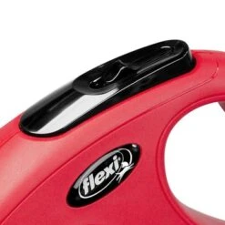 Correa Extensible Flexi New Classic Roja Con Cordón De 5 M 9 Correa Extensible Flexi New Classic Roja Con Cordón De 5 M -Mascota Suministros Ventas 252304 flexi new classic seilleine s rot 5m hs 03 8