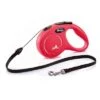 Correa Extensible Flexi New Classic Roja Con Cordón De 5 M 1 Correa Extensible Flexi New Classic Roja Con Cordón De 5 M -Mascota Suministros Ventas 252304 pla flexi new classic seilleine s rot 5m hs 01 5