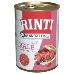 Rinti Kennerfleisch 6 X 400 G 31 Rinti Kennerfleisch 6 X 400 G -Mascota Suministros Ventas 25426 pla bilder rinti kennerfleisch kalb 400g hs 01 4