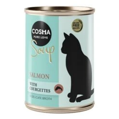 Cosma Soup Sopa Para Gatos 6 X 100 G -Mascota Suministros Ventas 274517 pla cosma soup salmon 100g 1000x1000 0 1