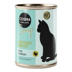 Cosma Soup Sopa Para Gatos 12 X 100 G - Pack Ahorro 14 Cosma Soup Sopa Para Gatos 12 X 100 G - Pack Ahorro -Mascota Suministros Ventas 275396 pla cosma soup chicken 100g 1000x1000 8