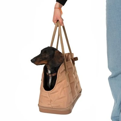 Bolso De Transporte TIAKI Premium Camello Para Mascotas 15 Bolso De Transporte TIAKI Premium Camello Para Mascotas - Imagen 13
