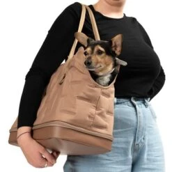 Bolso De Transporte TIAKI Premium Camello Para Mascotas 27 Bolso De Transporte TIAKI Premium Camello Para Mascotas -Mascota Suministros Ventas 295114 premium umhaengetasche camello fg 4534 6