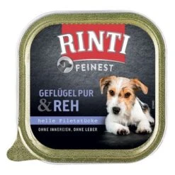 Rinti Bol Finest Comida Húmeda Para Perros 11 X 150 G 12 Rinti Bol Finest Comida Húmeda Para Perros 11 X 150 G -Mascota Suministros Ventas 297002 pla rinti feinest geflreh 150g hs 01 8
