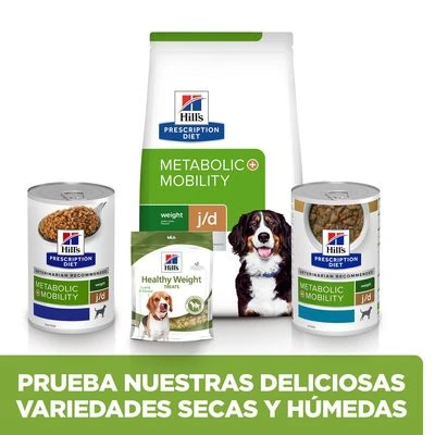 Hill's Prescription Diet Metabolic + Mobility Latas Para Perros 14 Hill's Prescription Diet Metabolic + Mobility Latas Para Perros - Imagen 12